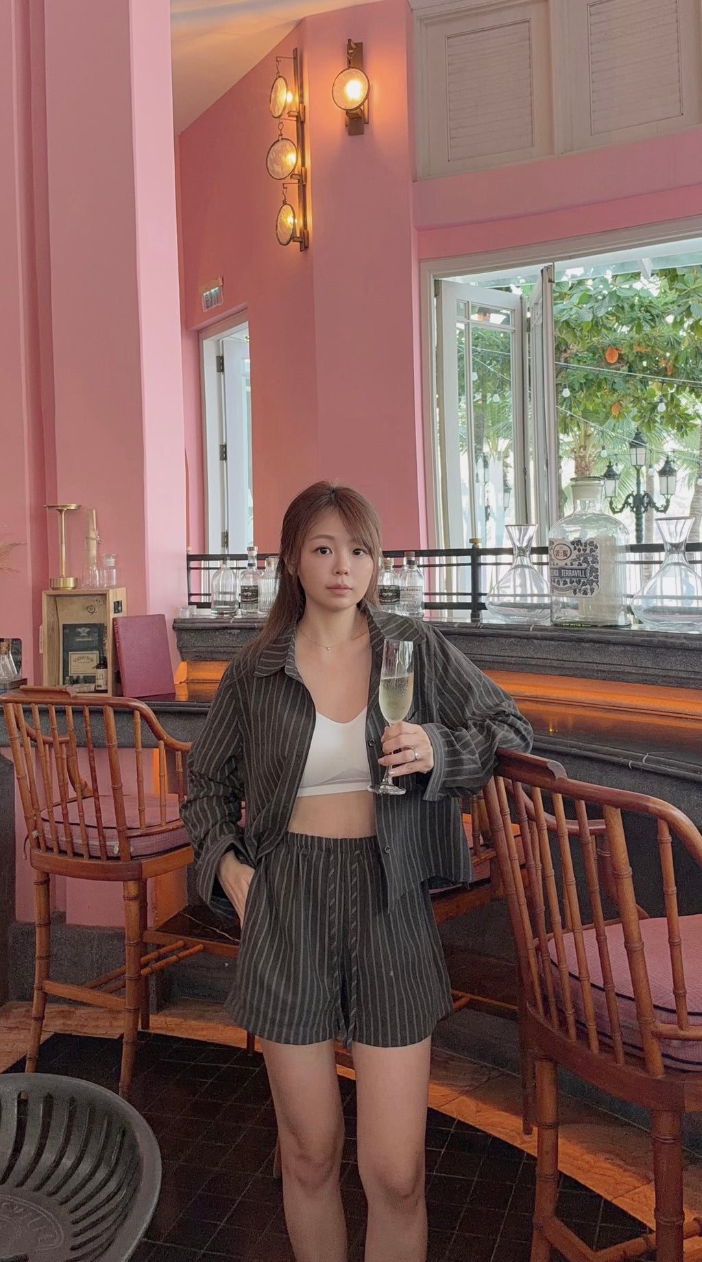 PINSTRIPE SHIRT