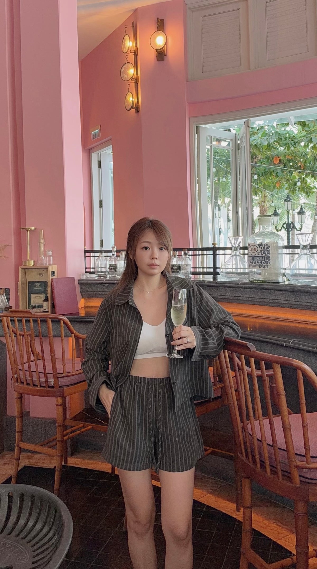 PINSTRIPE SHIRT