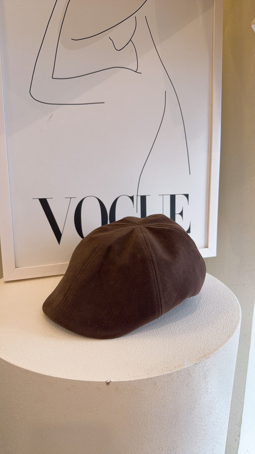 VINTAGE SUEDE CAP