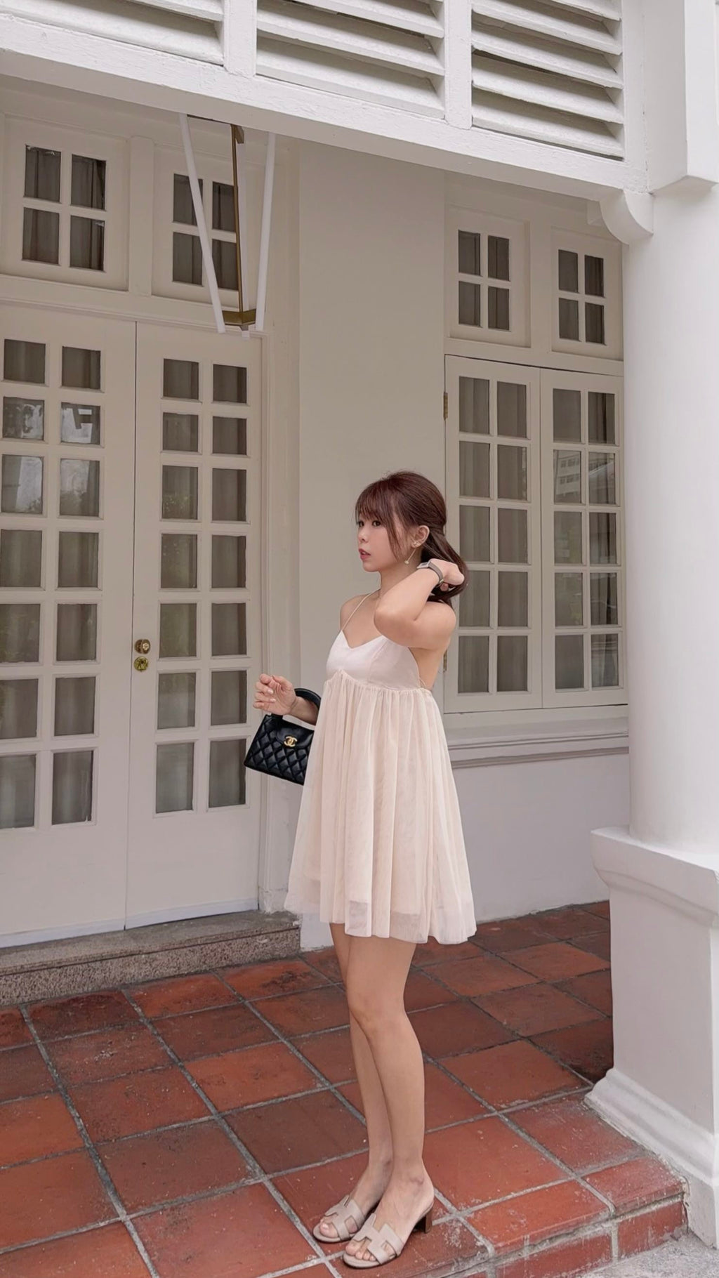 TULLE MINI DRESS