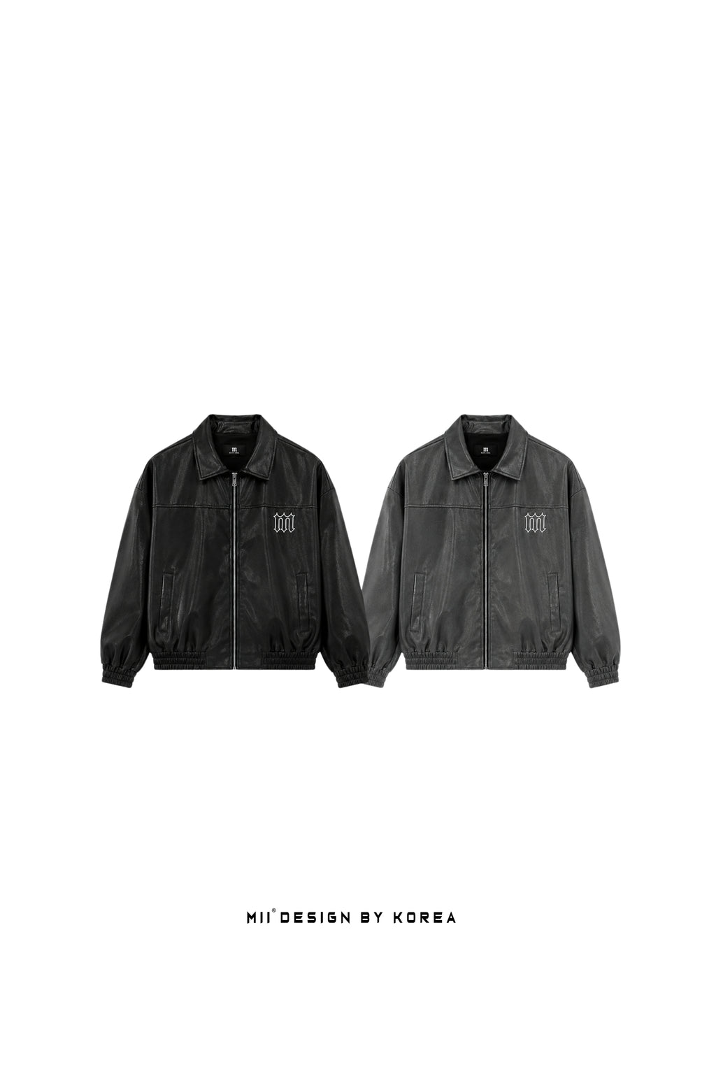 SHADOW LEATHER BOMBER