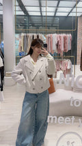 SOFT WOOL CROPPED JACKET