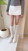 RIBBED KNEE SOCKS