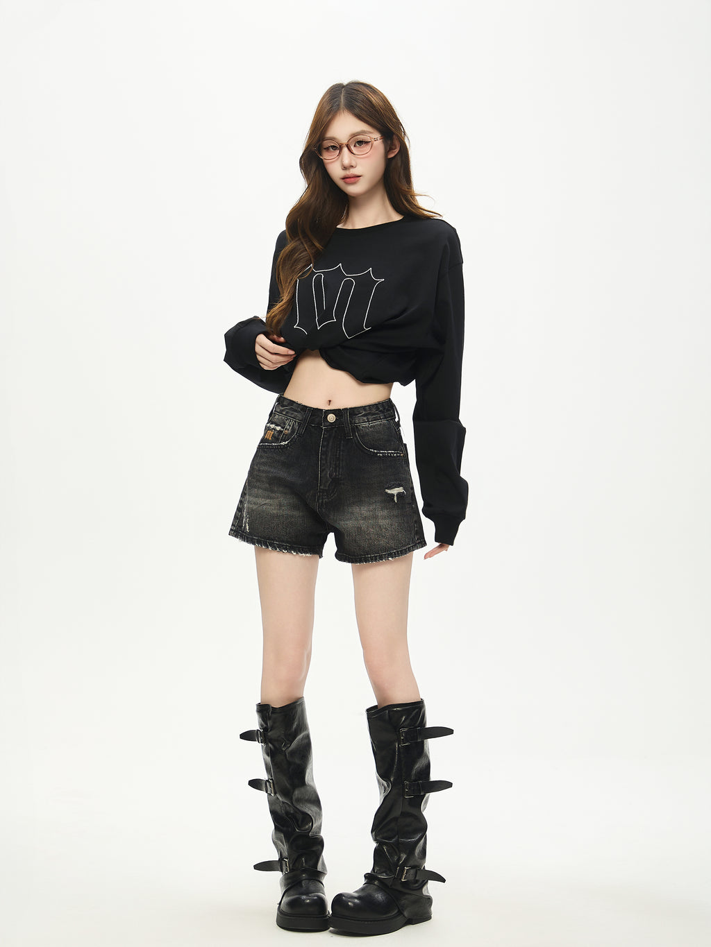 CHUNKY BUCKLE BOOTS
