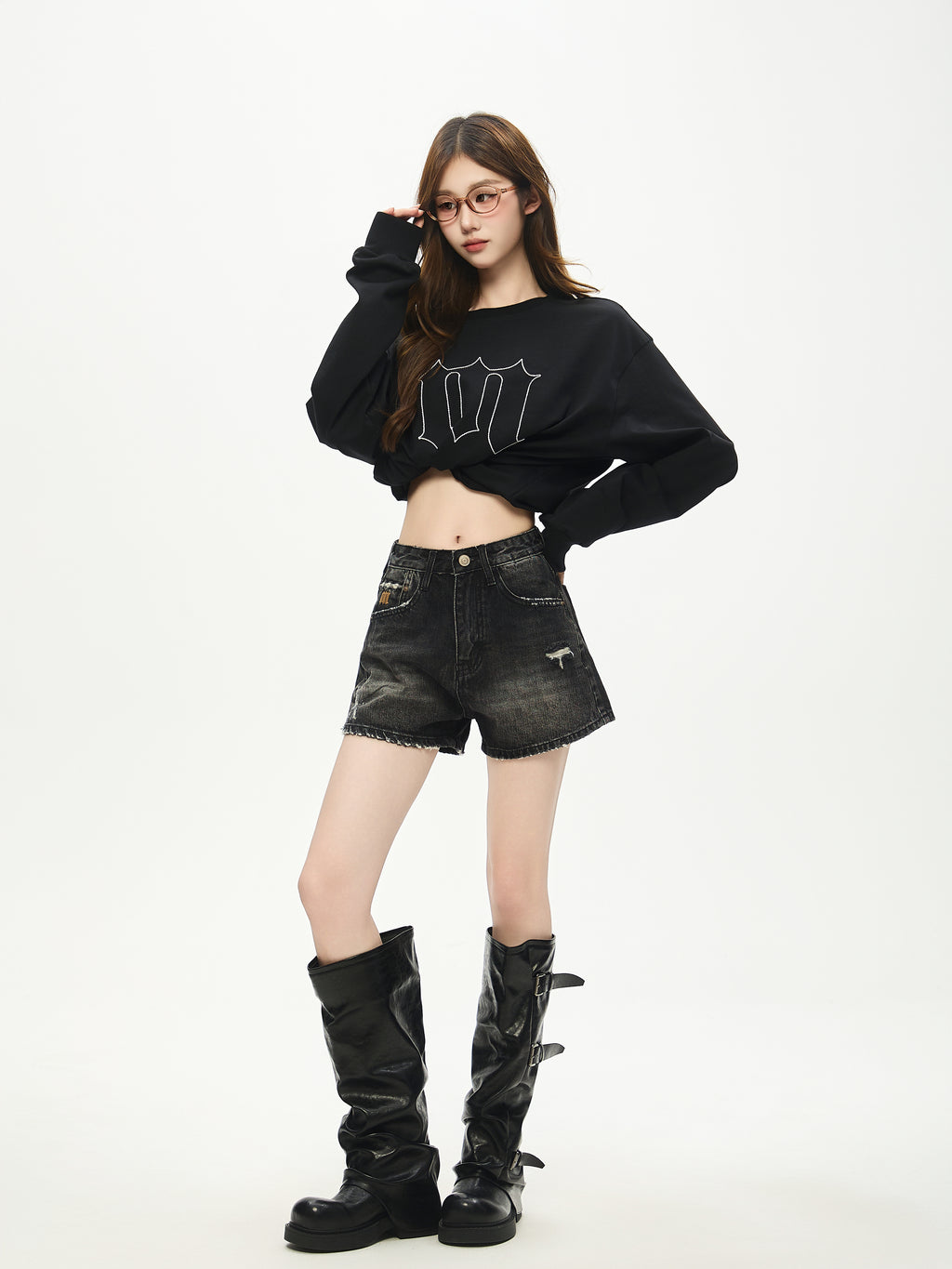CHUNKY BUCKLE BOOTS