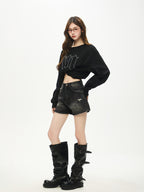 CHUNKY BUCKLE BOOTS