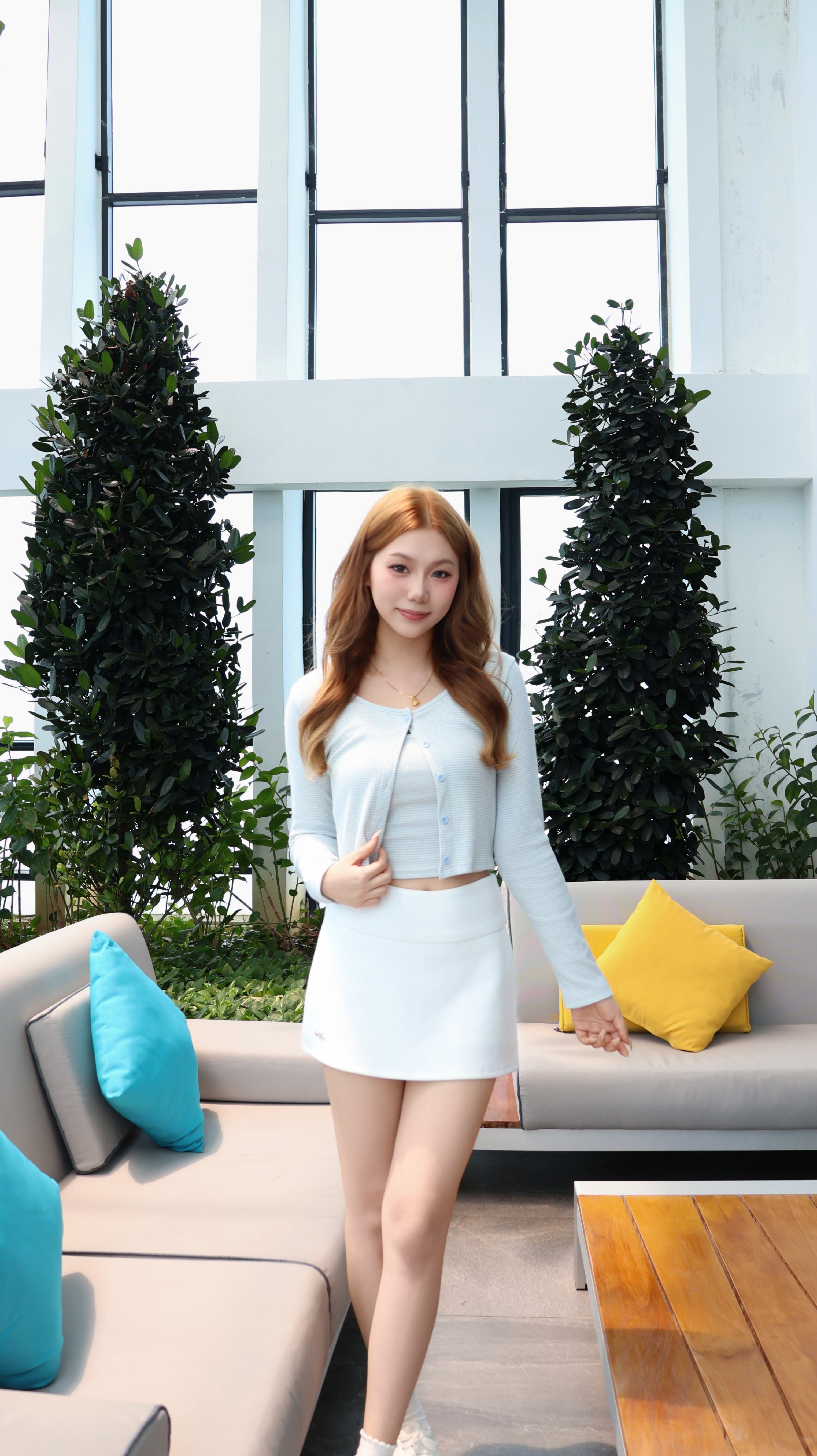 SINGLET + CARDIGAN SET