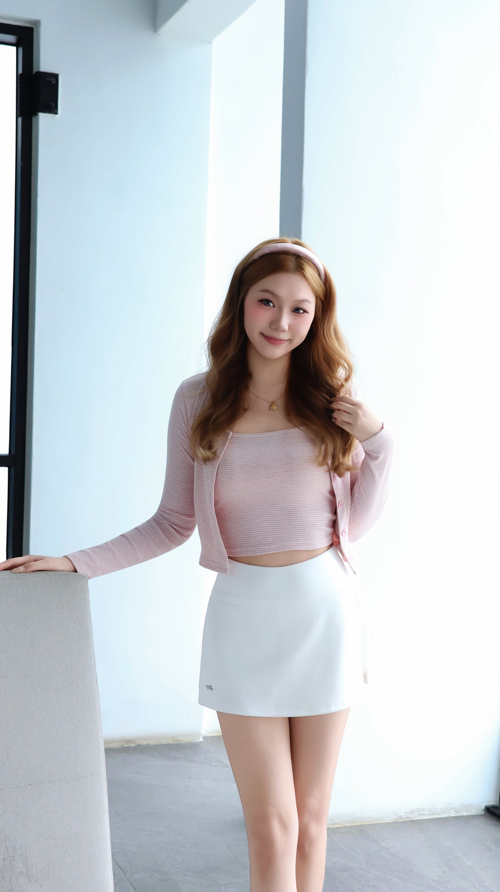 SINGLET + CARDIGAN SET