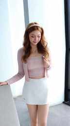 SINGLET + CARDIGAN SET