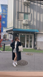 CLASSIC LAPEL LONG COAT