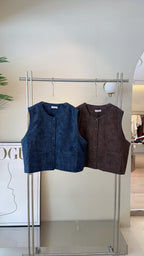 SUEDE VEST