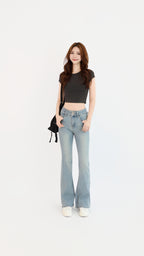 DENIM FLARE JEAN