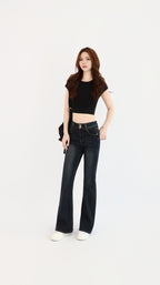 DENIM FLARE JEAN