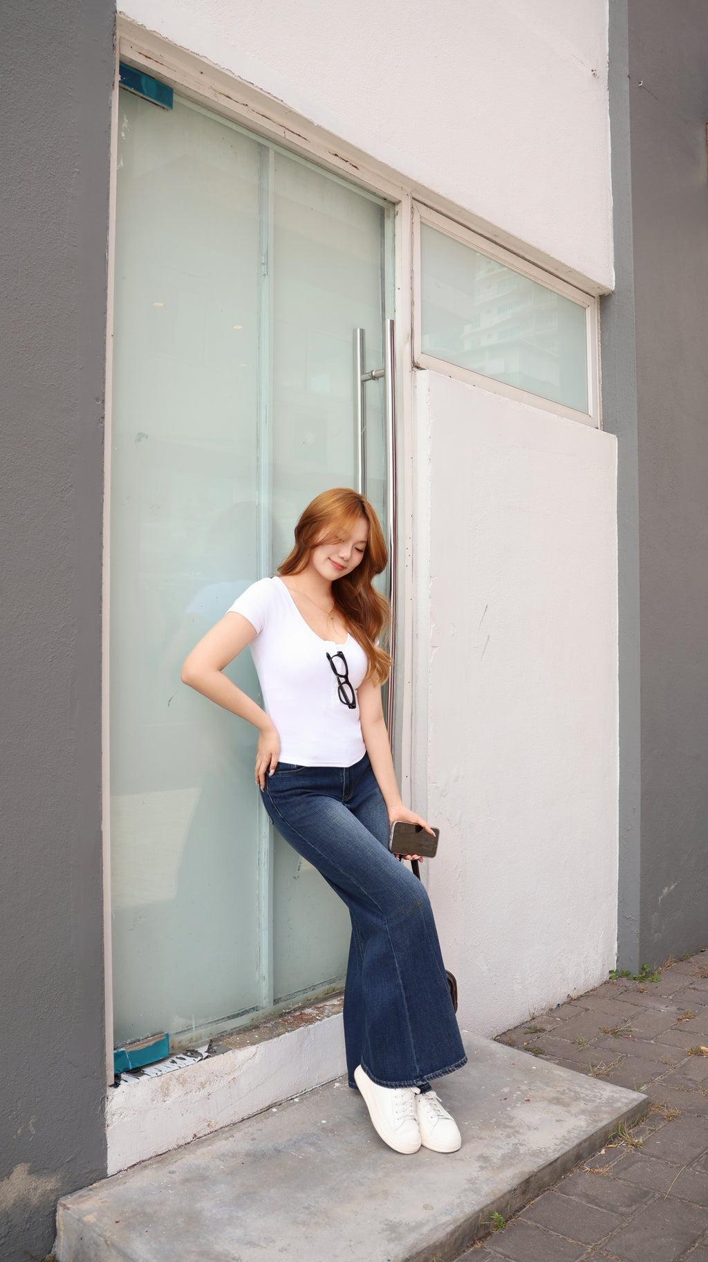 SAIL WIDE LEG JEAN
