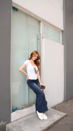 SAIL WIDE LEG JEAN