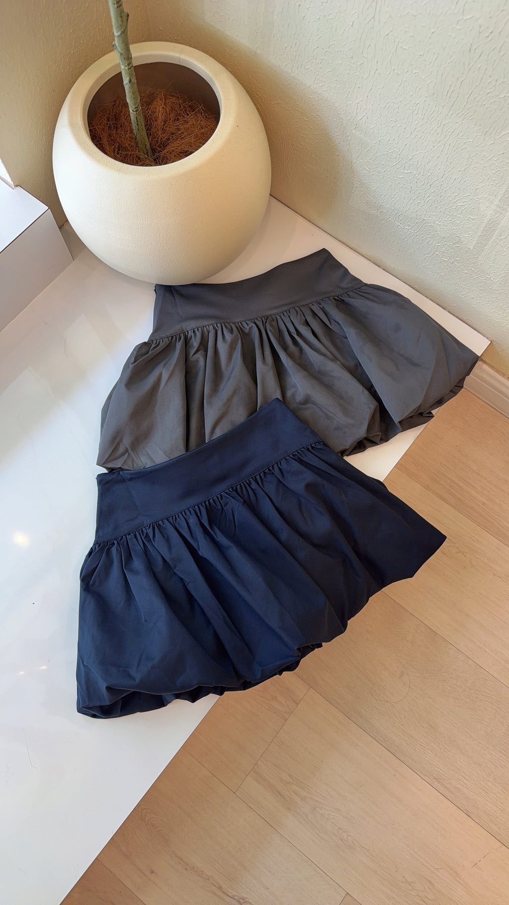 PUFFED SKORT