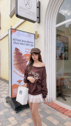 Lace Sweatshirt