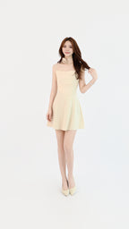 ROSETTE CHARM MINI DRESS