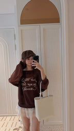 Lace Sweatshirt
