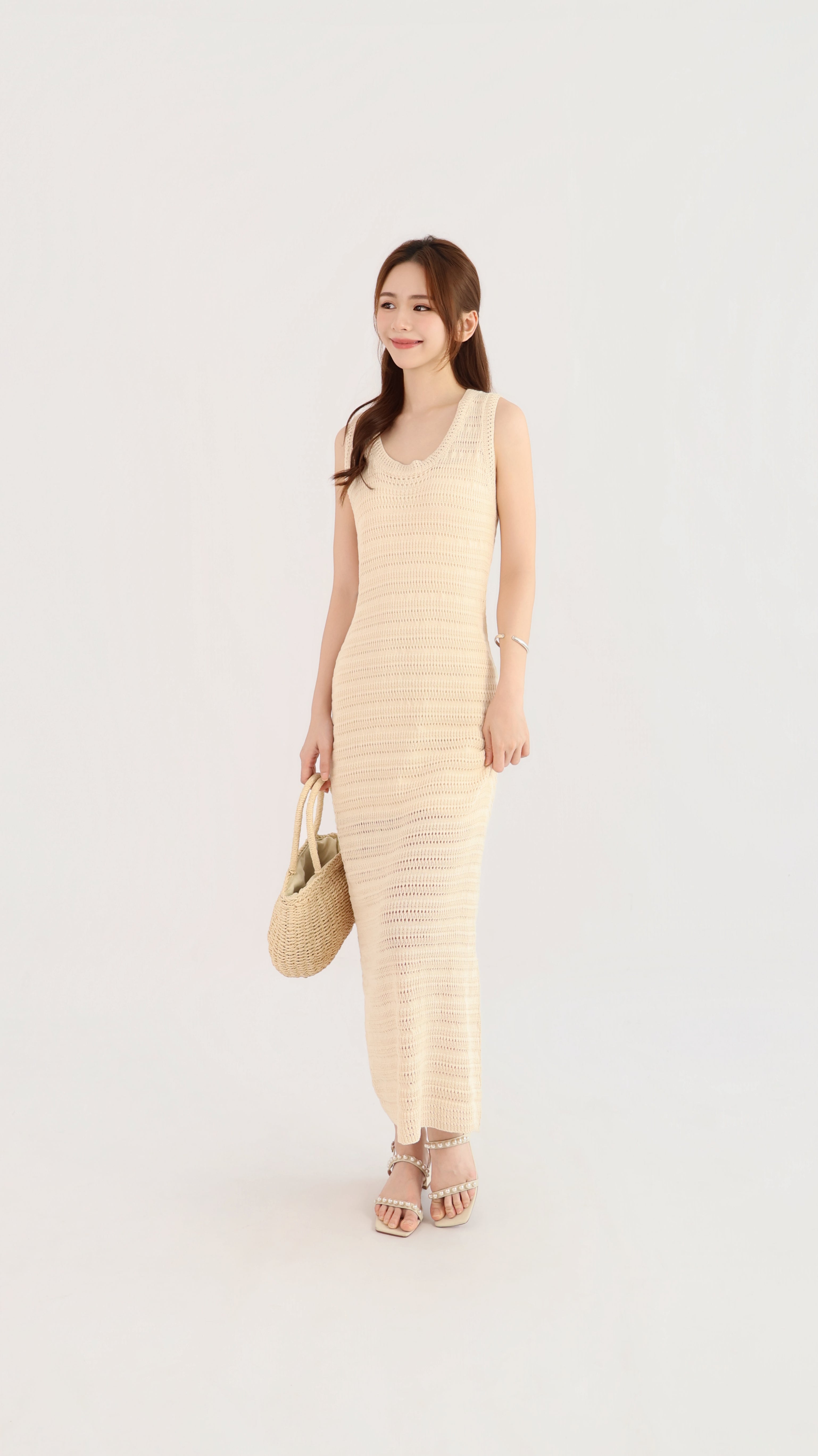KNIT LONG DRESS