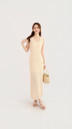 KNIT LONG DRESS