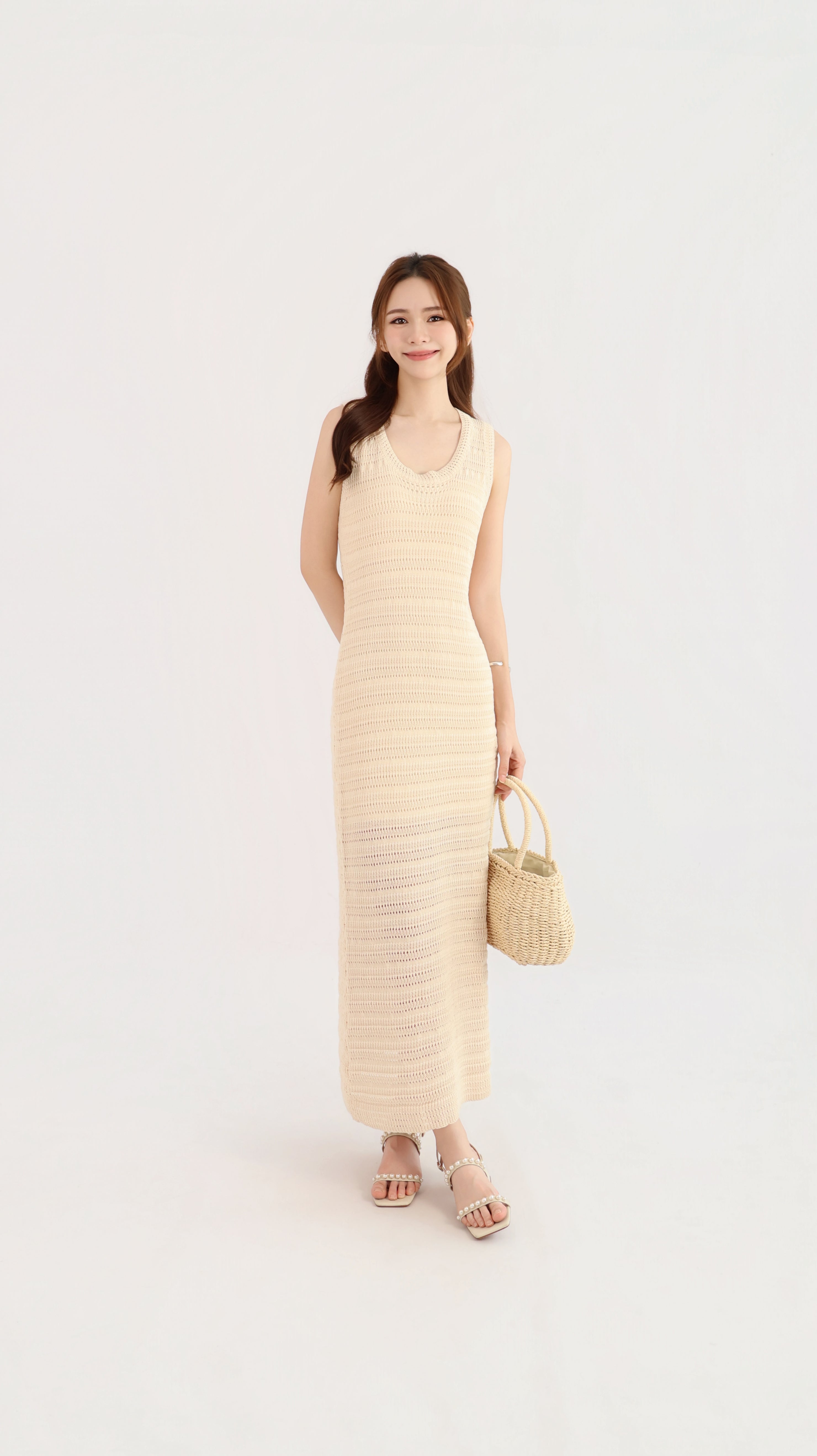 KNIT LONG DRESS