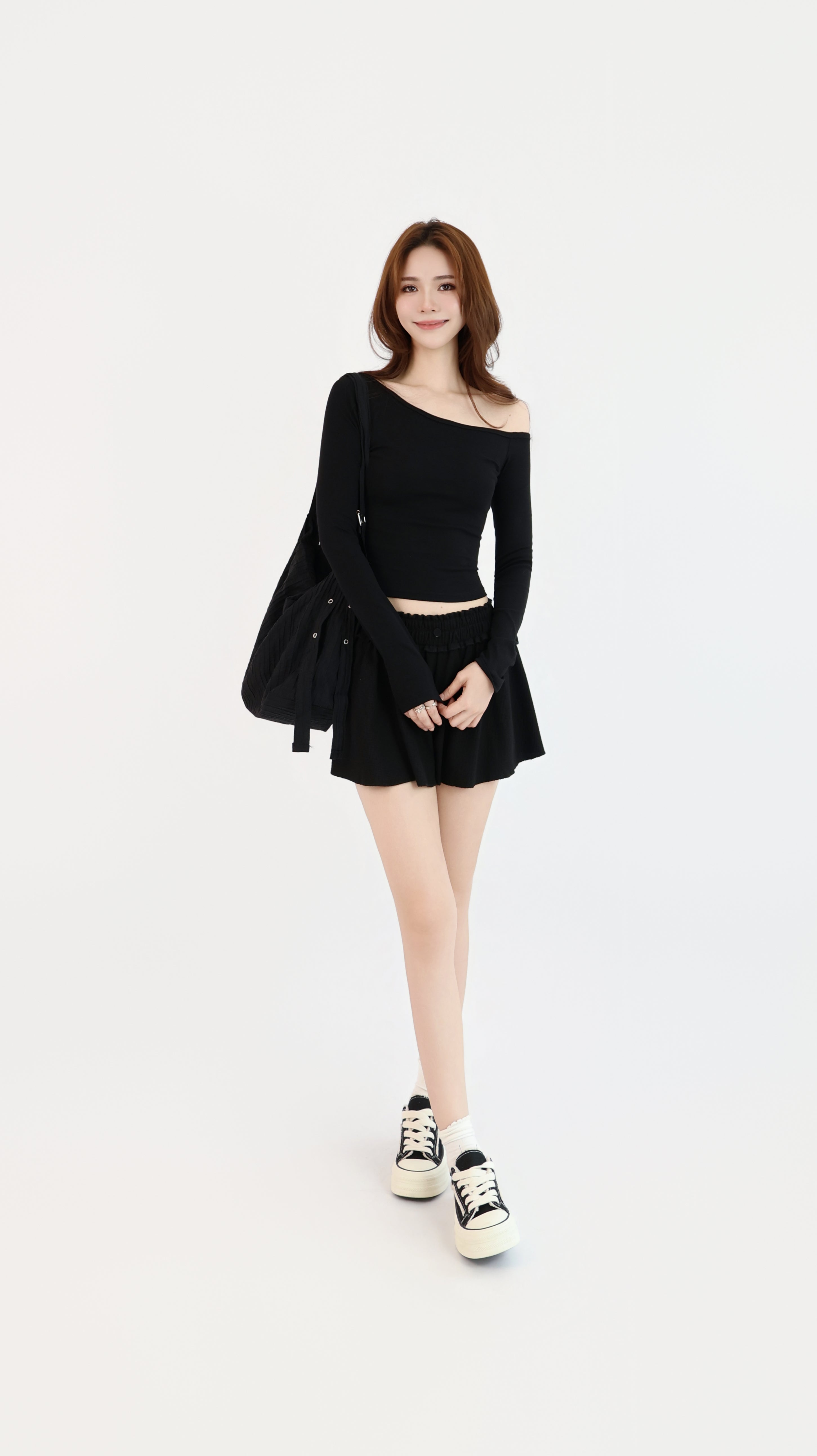 ONE SHOULDER TOP