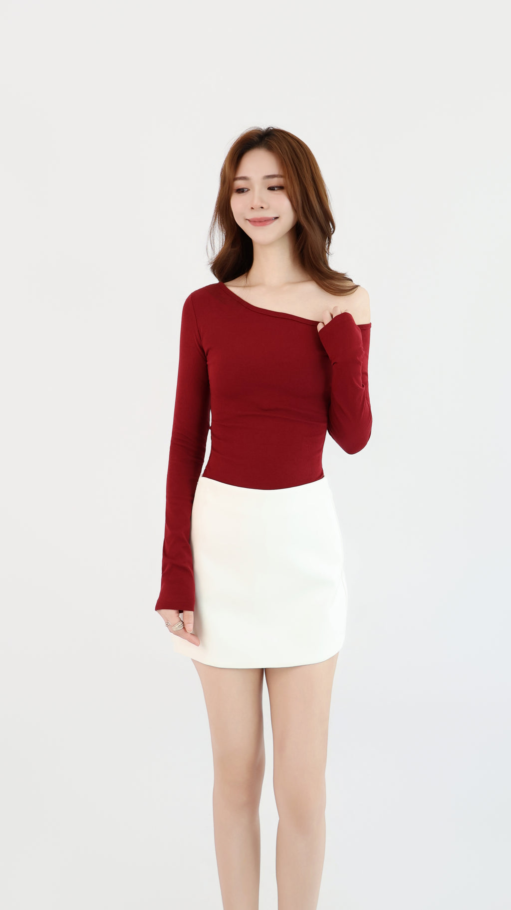 ONE SHOULDER TOP