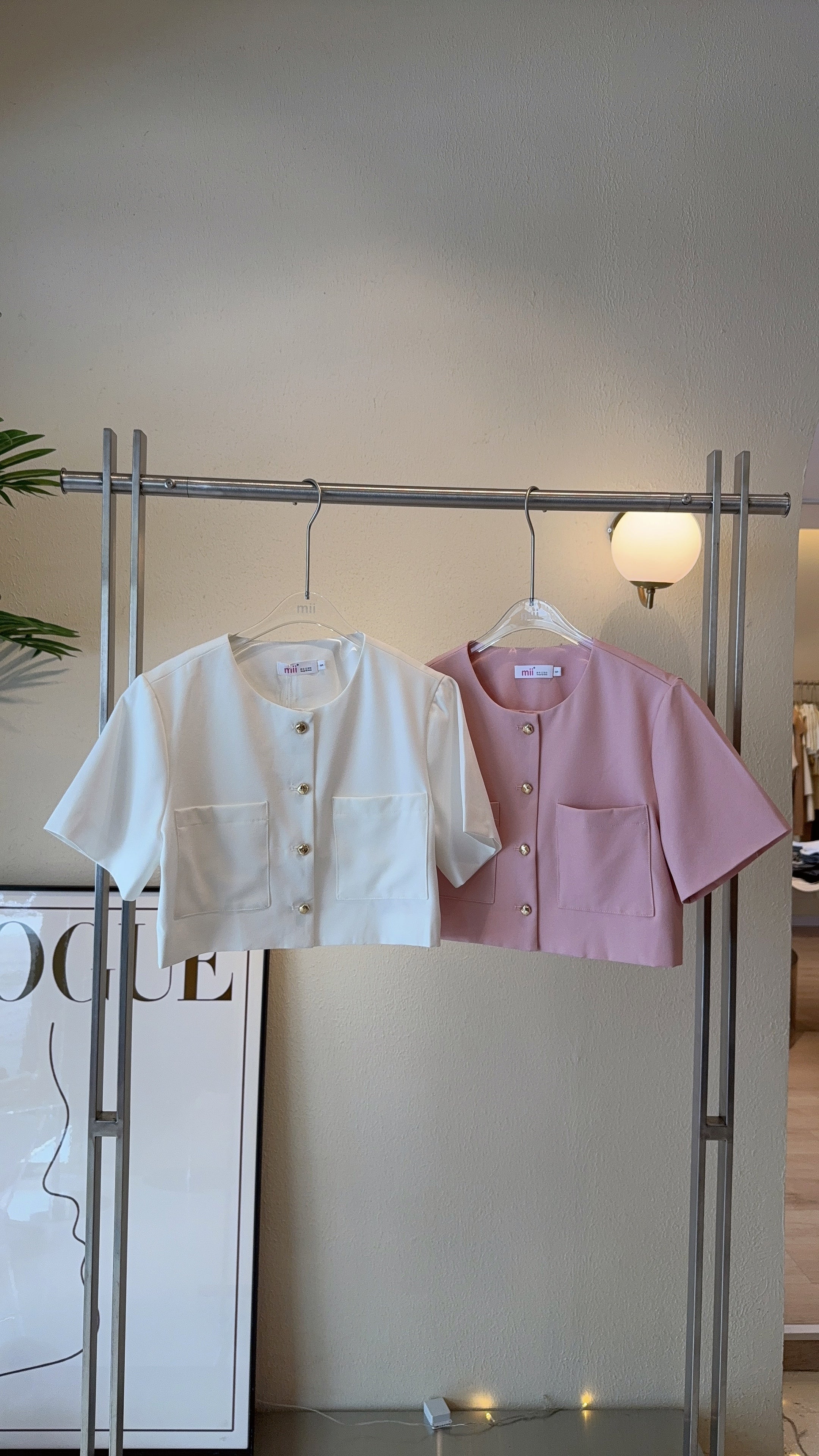 CROP BLAZER