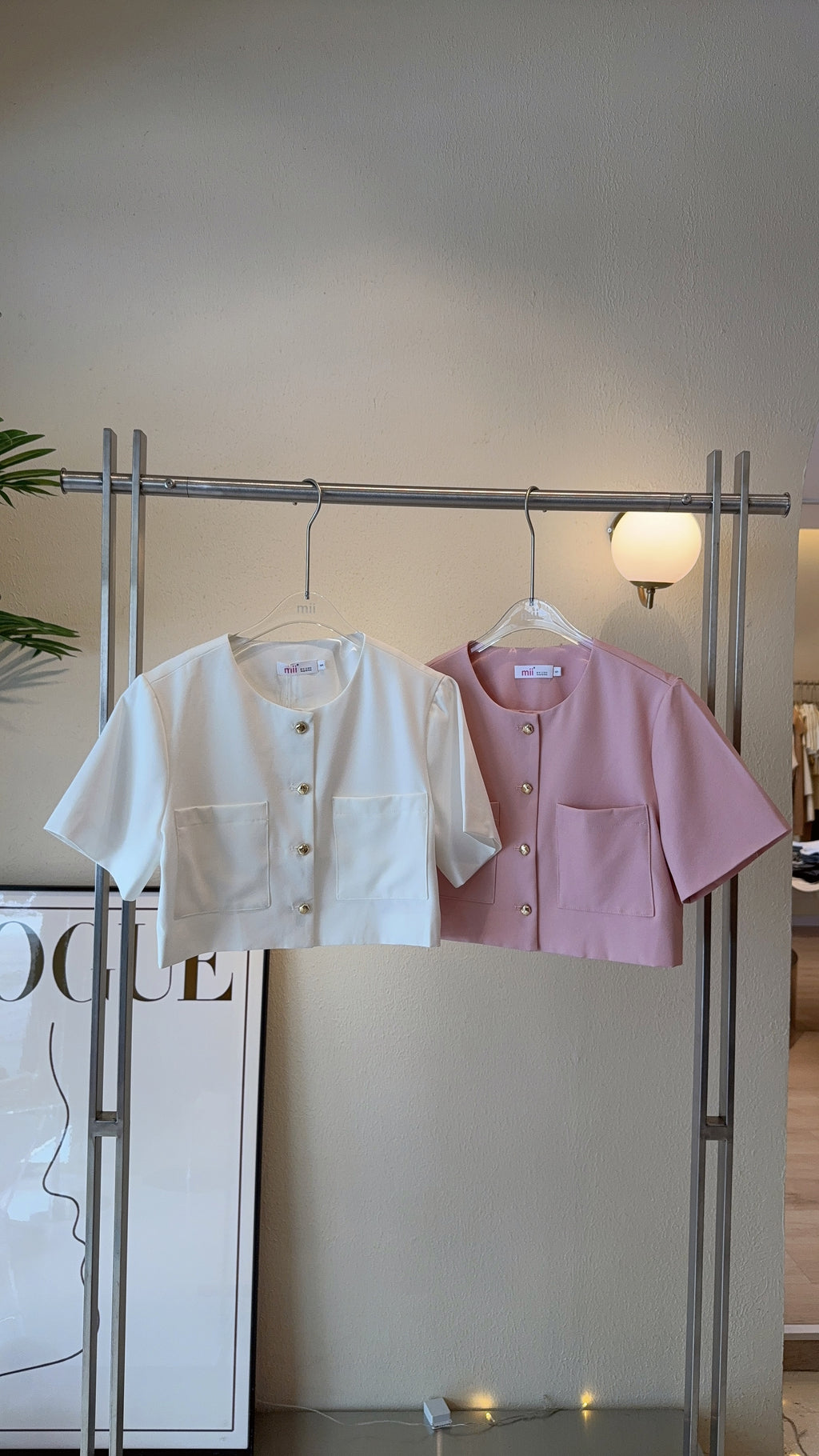 CROP BLAZER