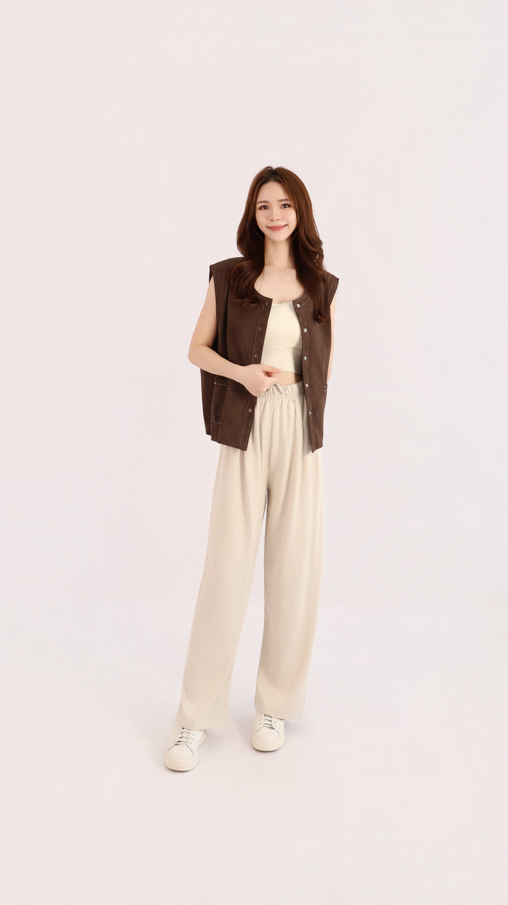 SUEDE VEST