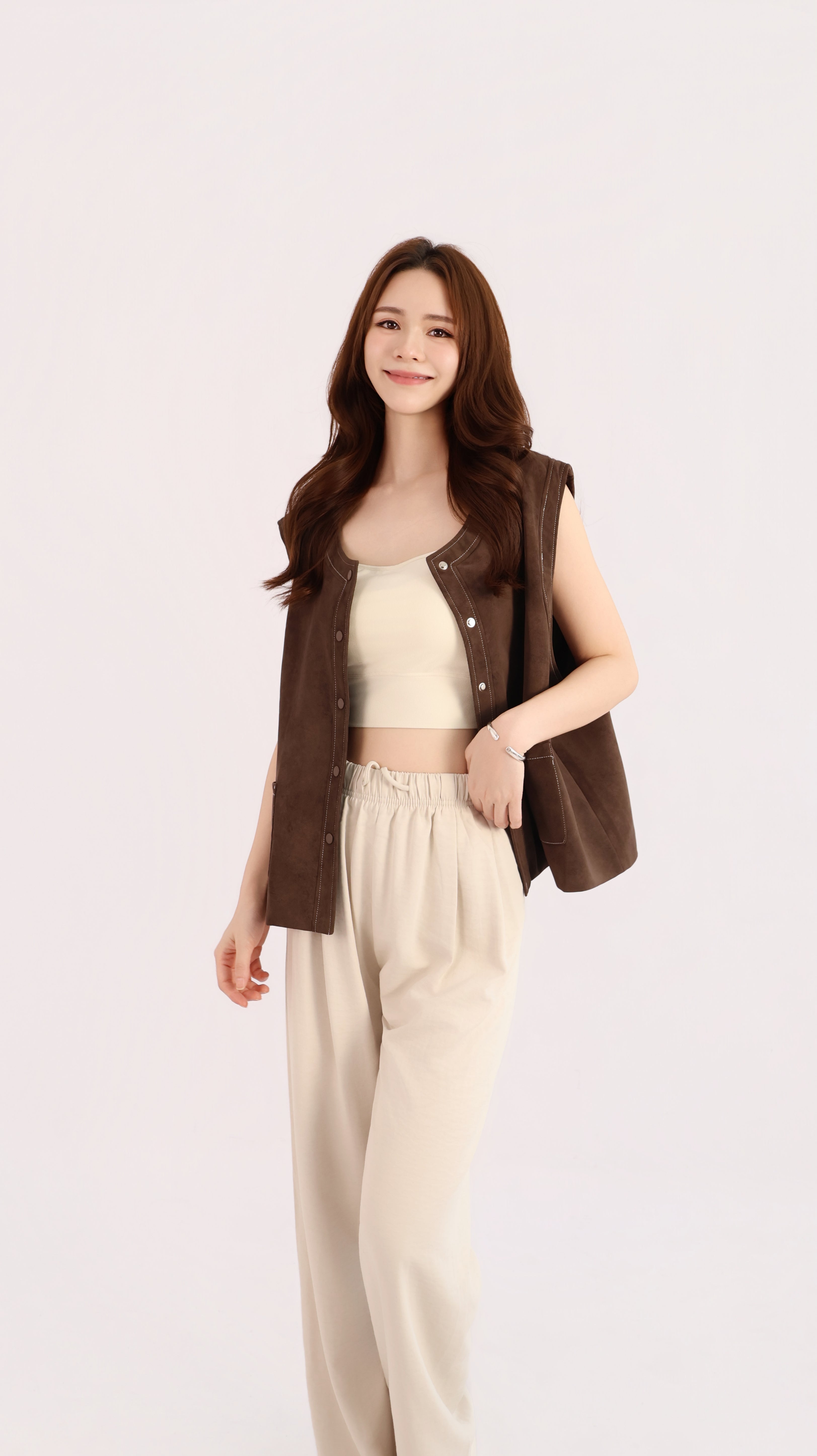 SUEDE VEST