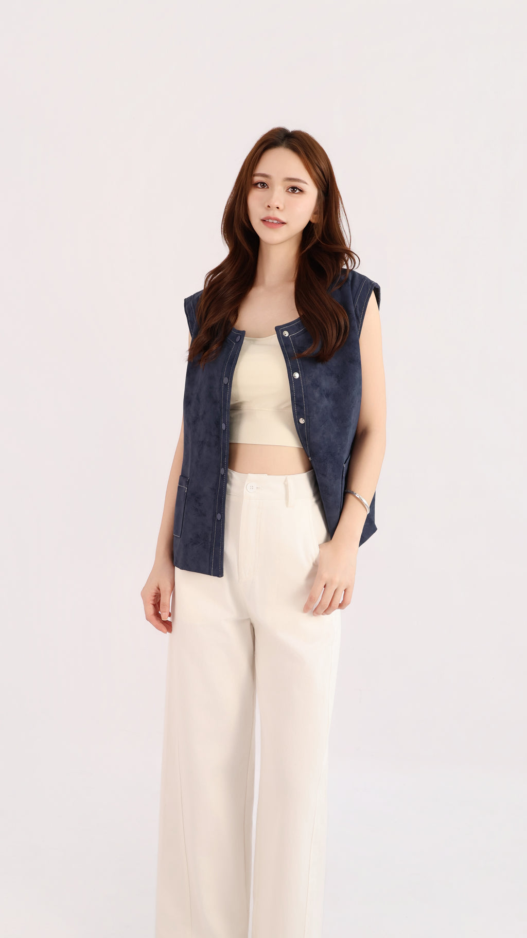 SUEDE VEST