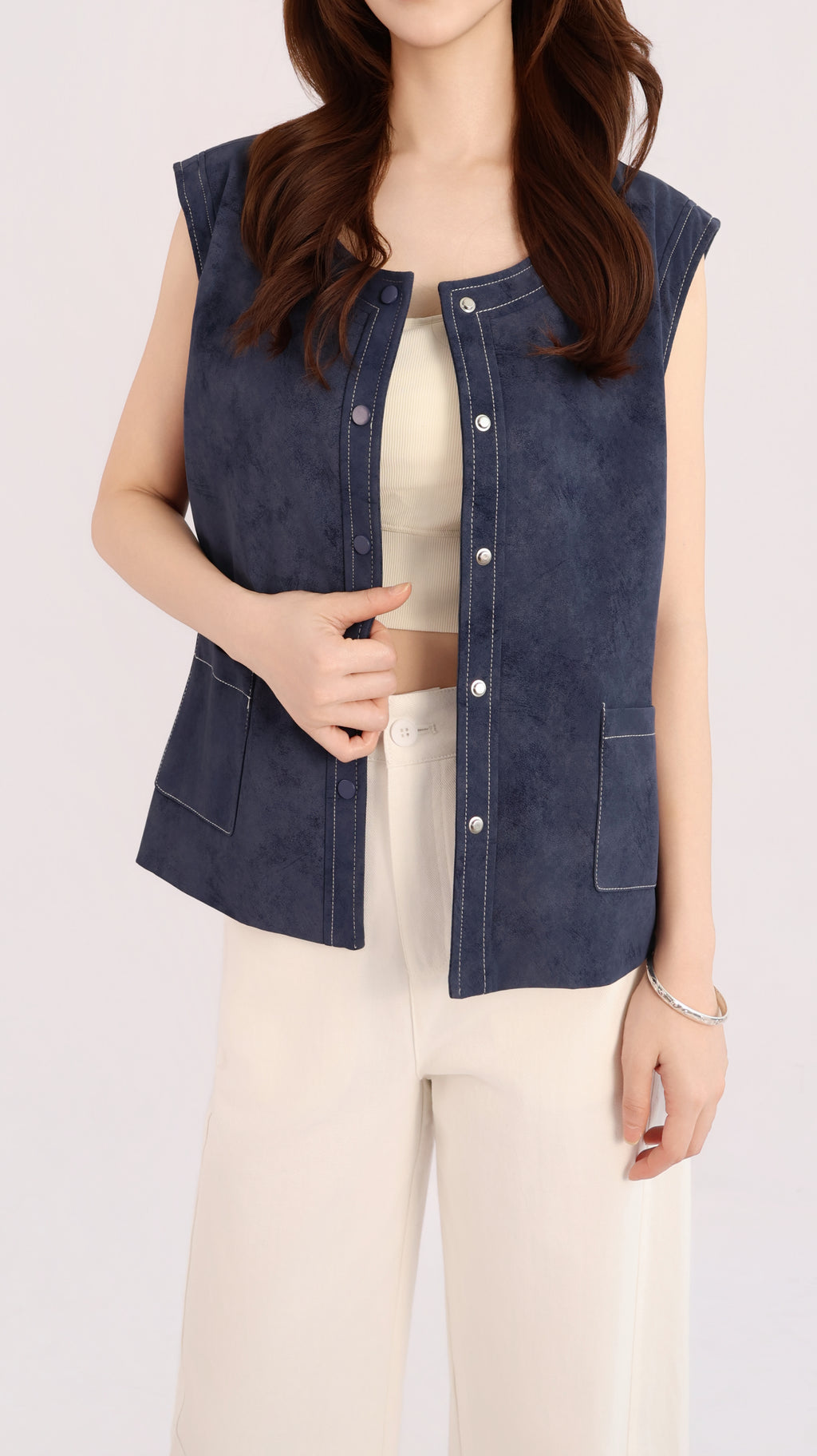 SUEDE VEST