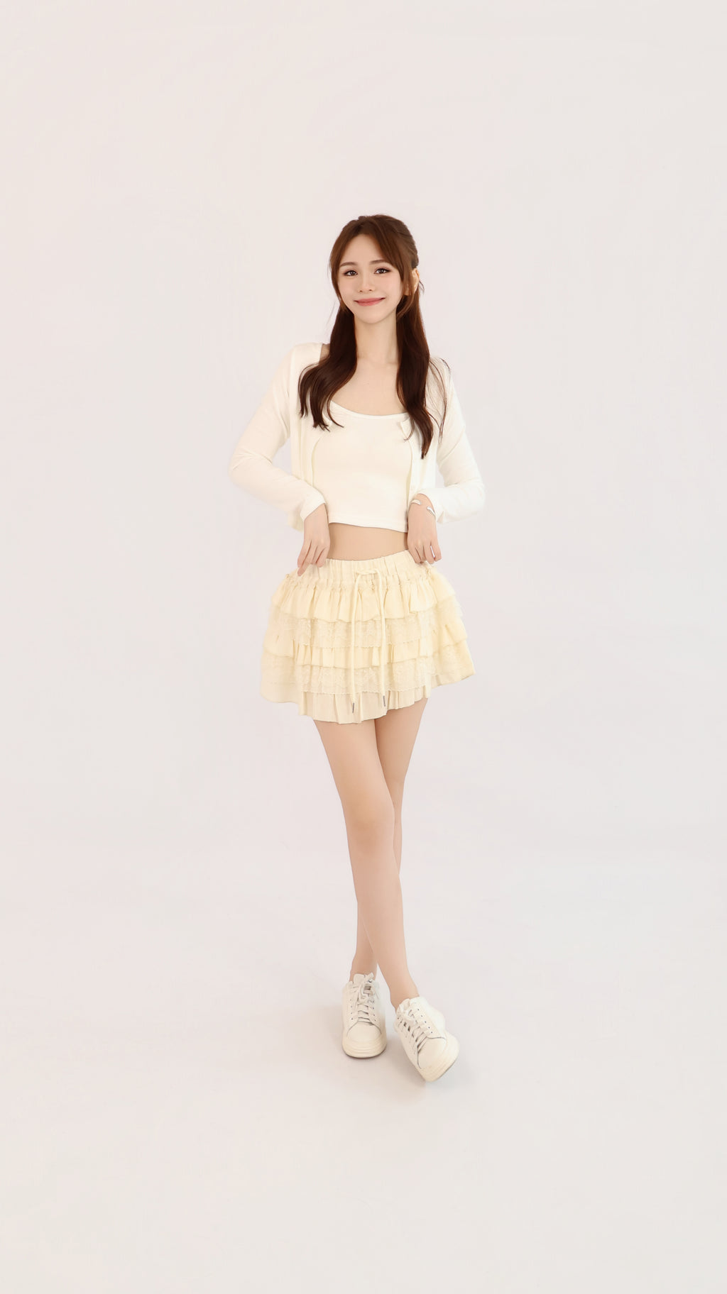 SINGLET + CARDIGAN SET