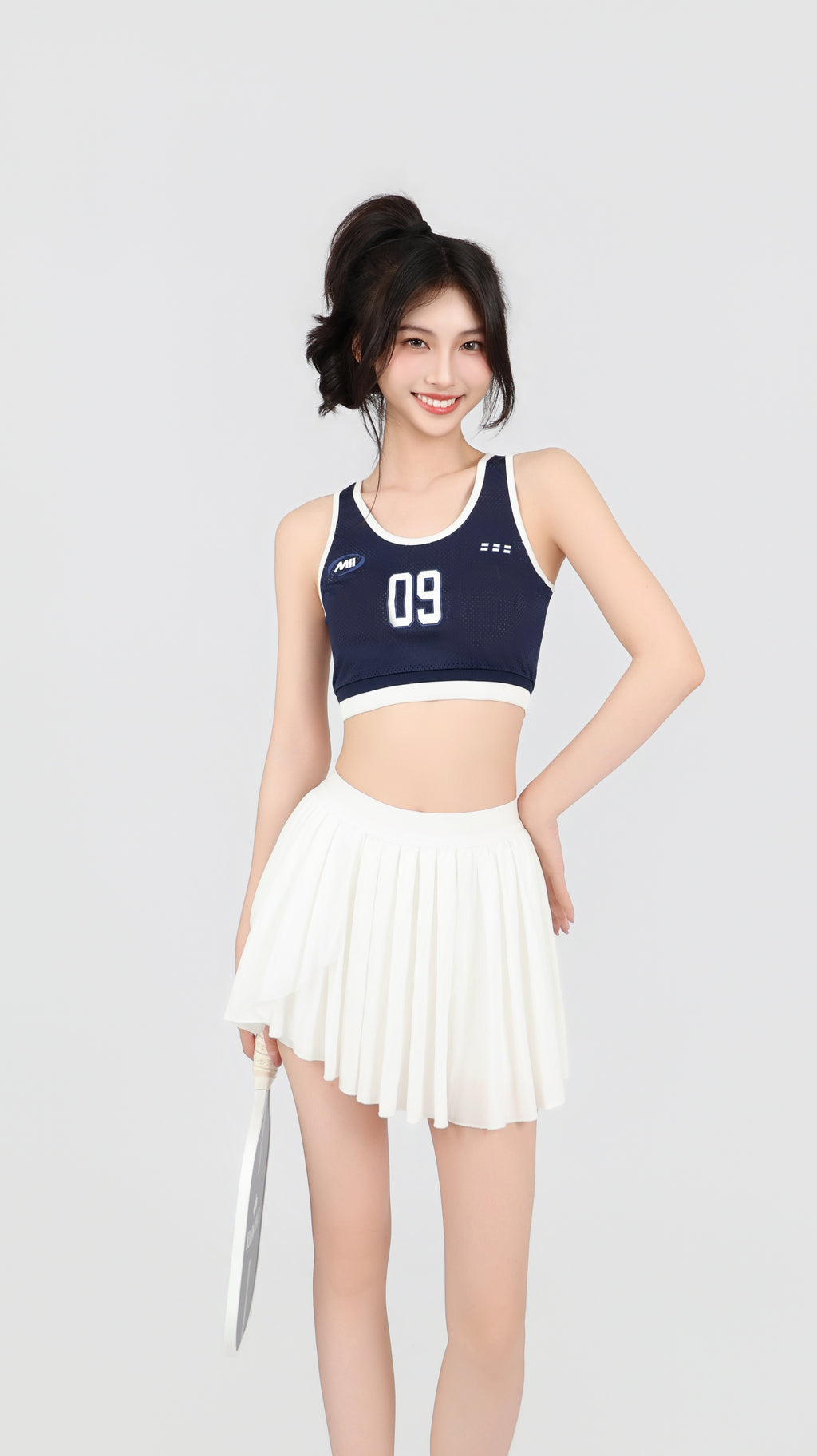 ALTHLETIC MESH CROPLETIC MESH TOP
