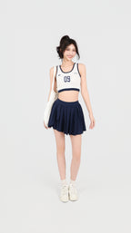 ALTHLETIC MESH CROPLETIC MESH TOP