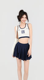 ALTHLETIC MESH CROPLETIC MESH TOP