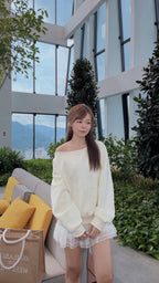 Lace Sweatshirt