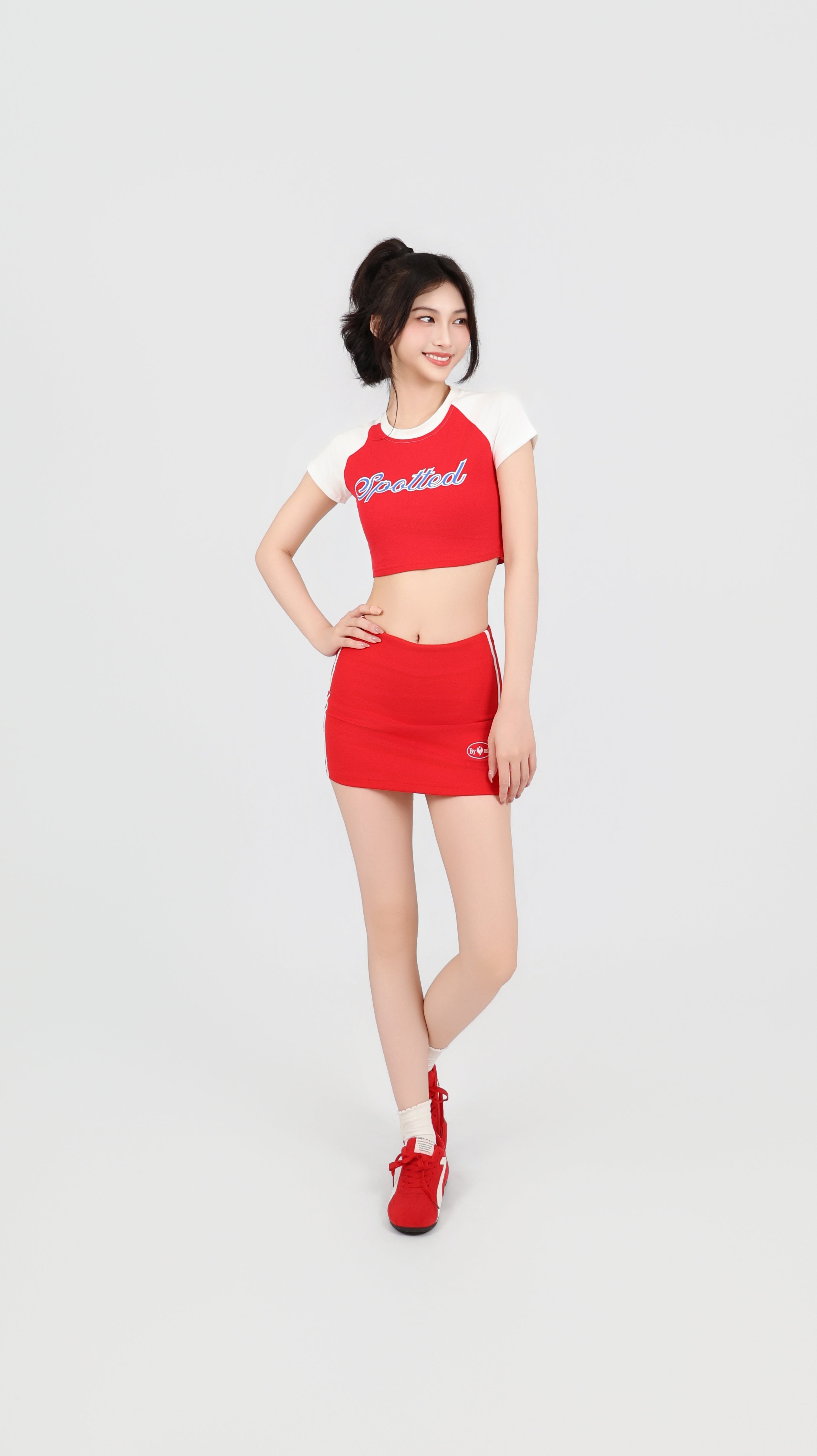 VARSITY CROP TEE