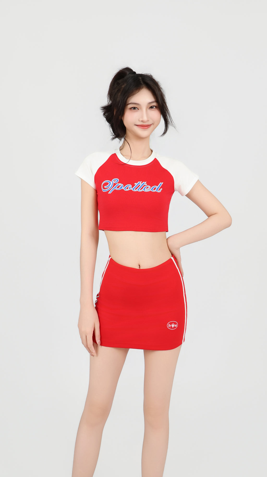 VARSITY CROP TEE
