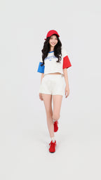 VARSITY CONTRAST TEE