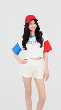 VARSITY CONTRAST TEE