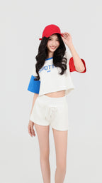 VARSITY CONTRAST TEE