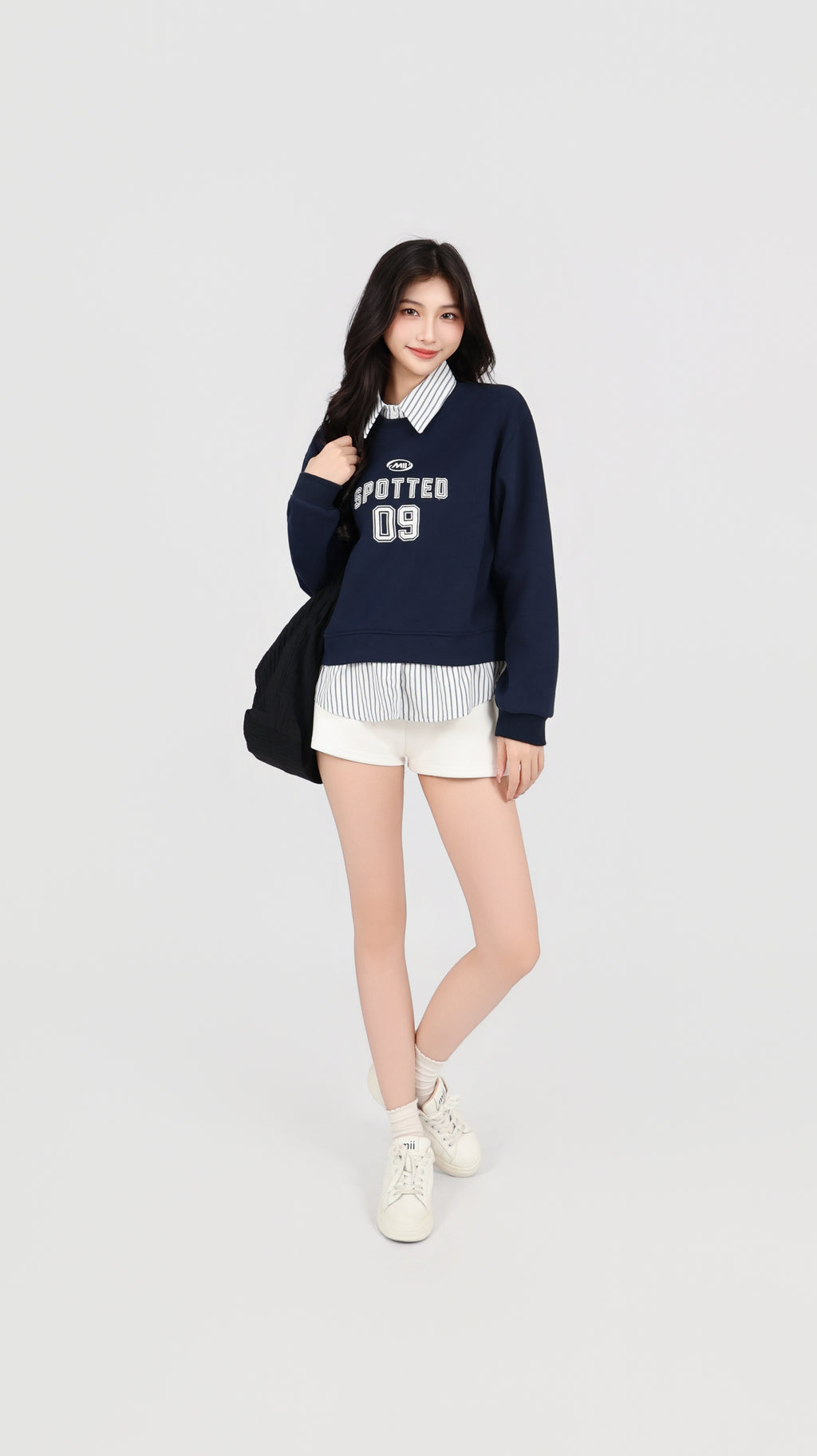 COLLAR SWEATER TOP