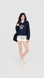COLLAR SWEATER TOP