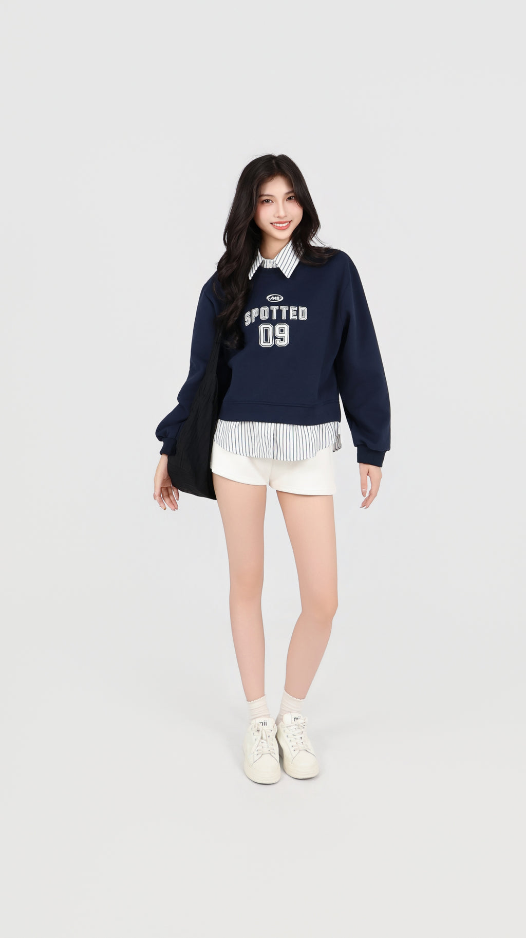 COLLAR SWEATER TOP
