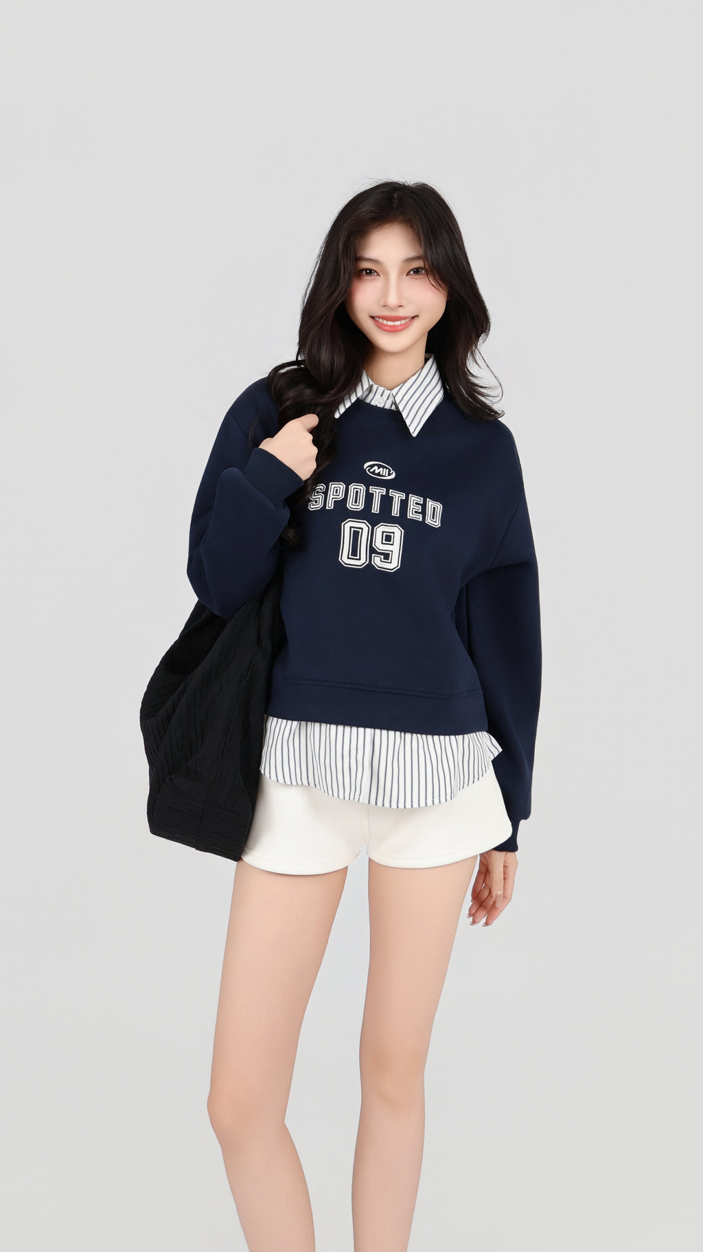 COLLAR SWEATER TOP