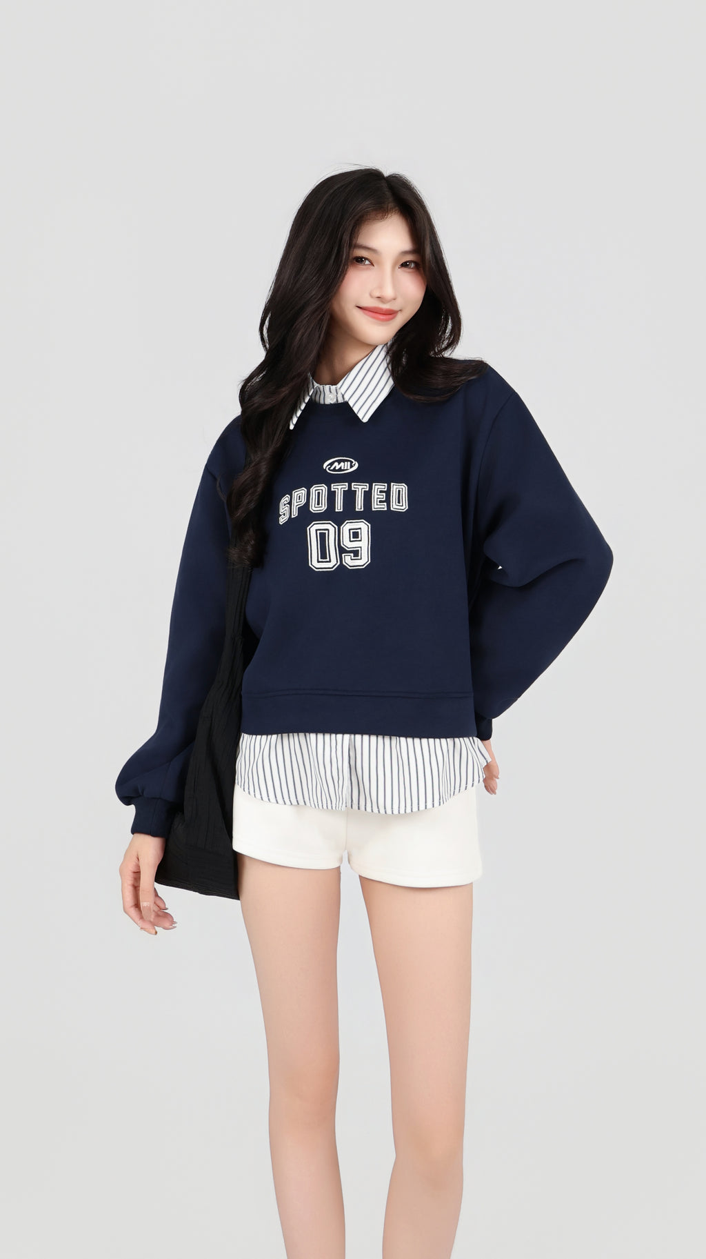 COLLAR SWEATER TOP