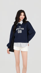 COLLAR SWEATER TOP